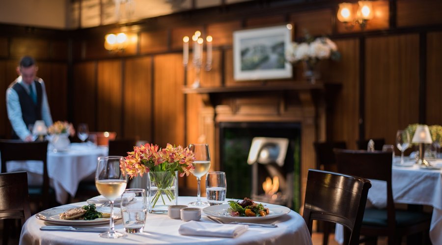 Dinner in the Clark Restaurant