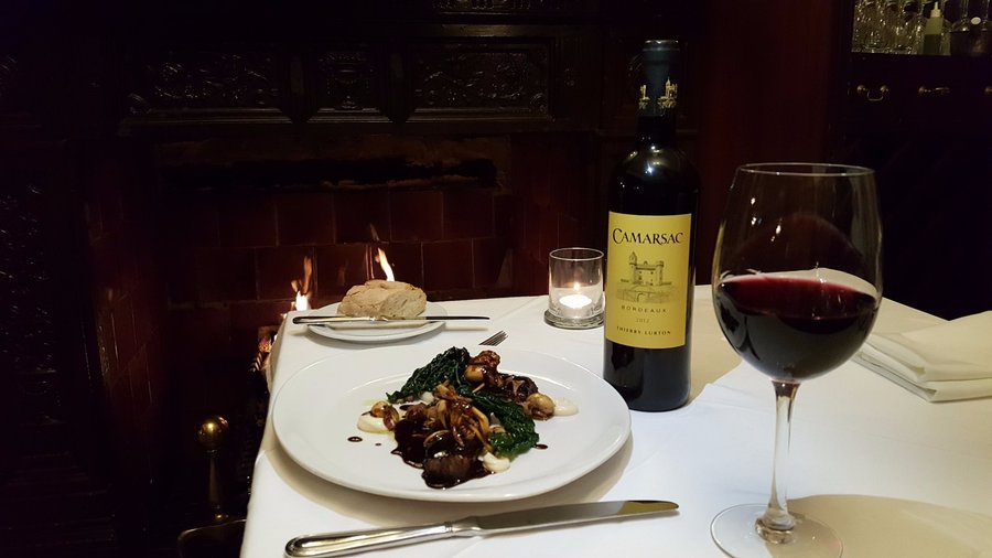 Dinner in the Clark Restaurant