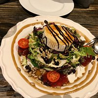 Ensalada queso de cabra