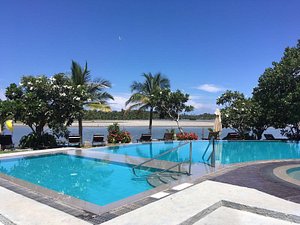 Amaranthé Bay Resort in Trincomalee, image may contain: Hotel, Resort, Villa, Pool