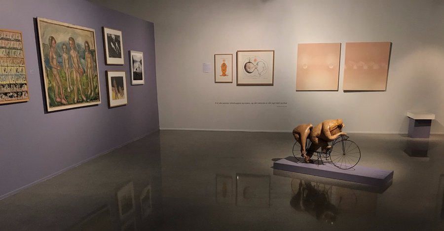 From the exhibition "Body & Soul" from the collections, 2017, 1st floor.