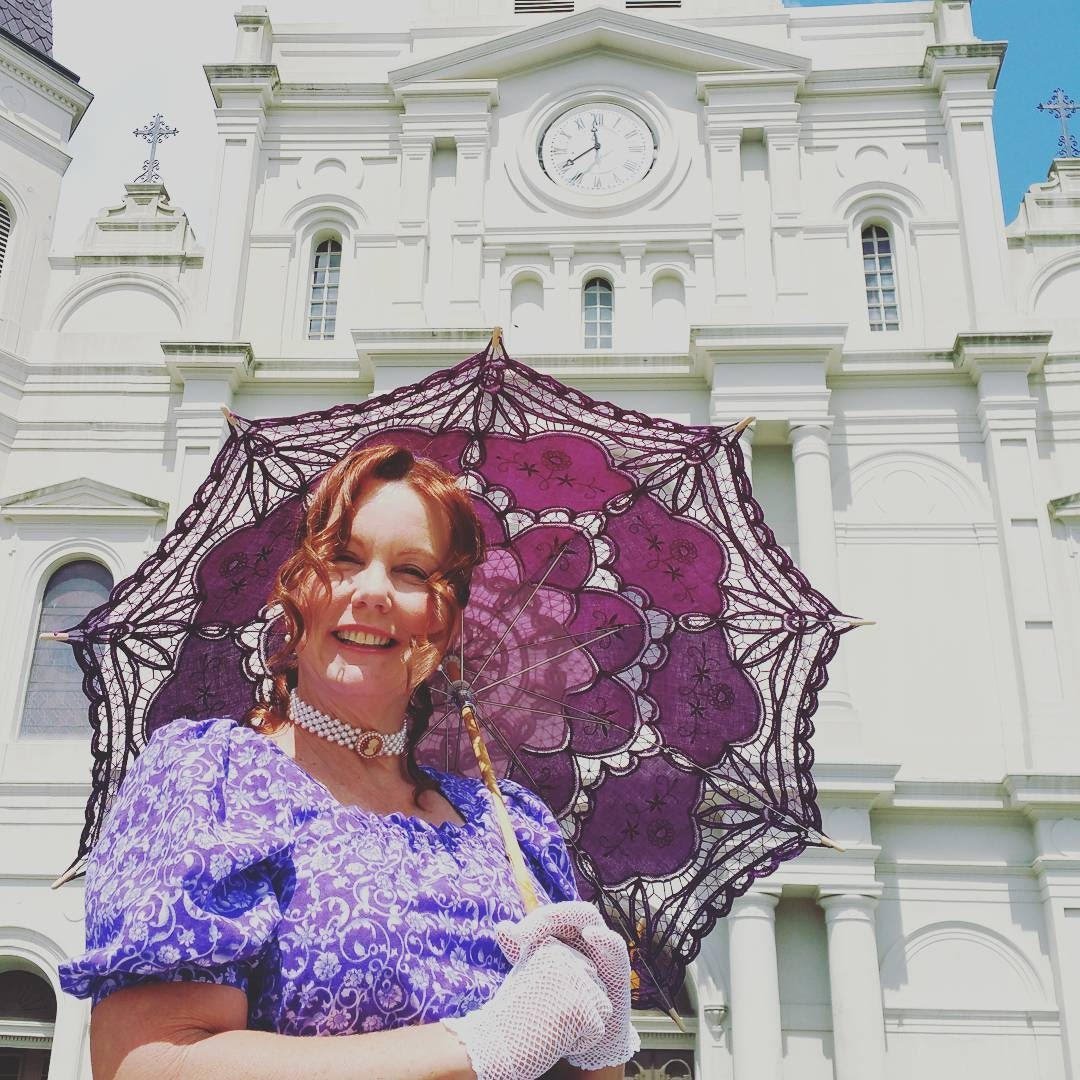 Kerry Blue Sherry Umbrella - Purple