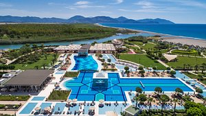 Hilton Dalaman Sarigerme Resort & Spa in Sarigerme, image may contain: Resort, Hotel, Pool, Swimming Pool