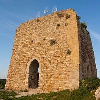 Facciata del Castello Eufemio di Calatafimi Segesta