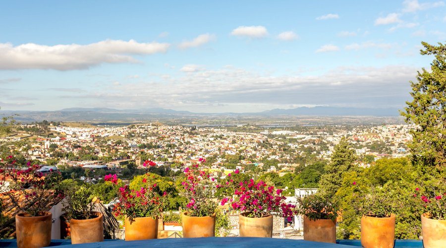 Terrace at the Mansion San Miguel