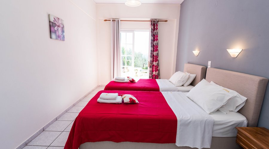 The Red One Bedroom Apartment at the Ipsia Apartments