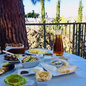 Breakfast in the balcony  