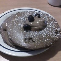 Espresso mocha pancakes - dessert for breakfast!