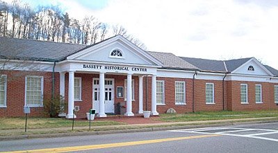 Front view of the Bassett Historical Center