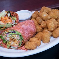 Yummy Wraps with Tater Tots!