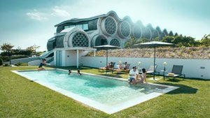 Cava & Hotel Mastinell in Vilafranca del Penedes, image may contain: Resort, Hotel, Pool, Villa