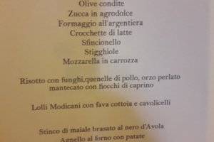 Menù