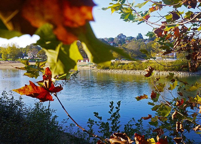 L'automne au lac de Saint-Pée-sur-Nivelle