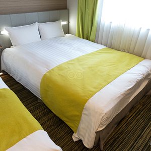 The Twin Room at the Hotel Sardonyx Ueno