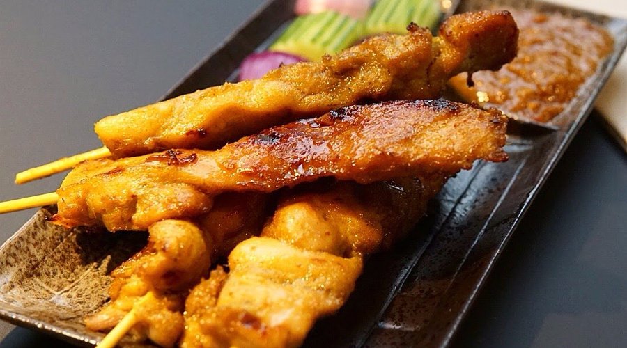 Chicken Satay - one of our customers' favourite starter