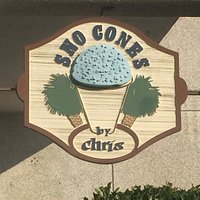 Look for the blue snow cone