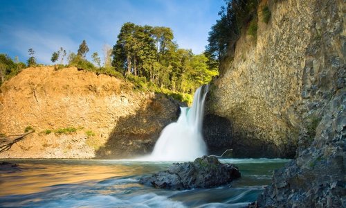 Salto Nilahue un hermoso lugar 
