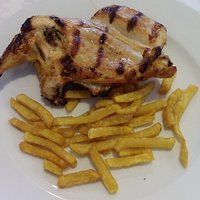 Pechuga de pollo a la brasa