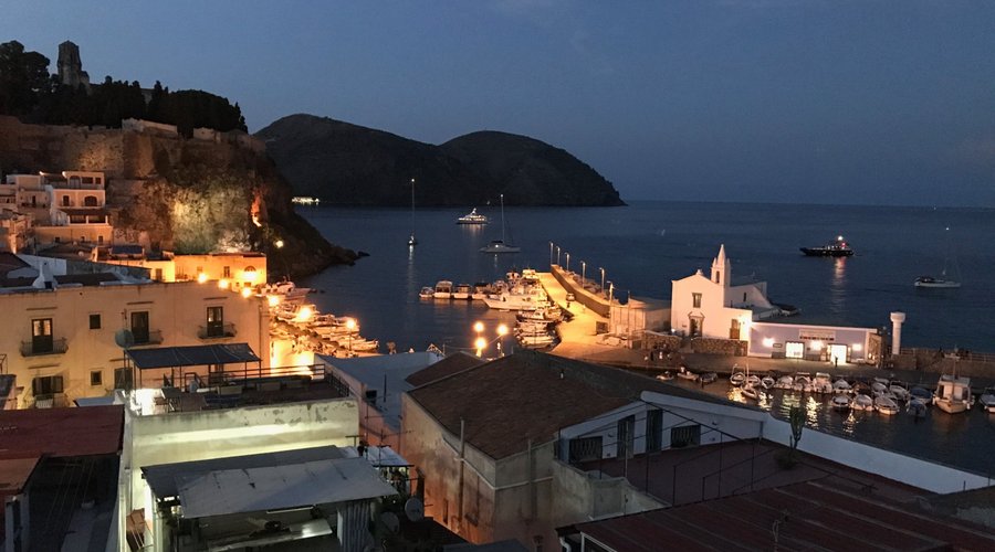 Vista dalla terrazza bar