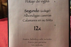 Menú