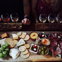 Renoufs sharing platters and wine flights