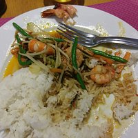 Les crevettes piquantes au basilic (gourmandise en cours)