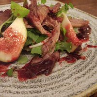 Confit Duck & Fig Salad starter