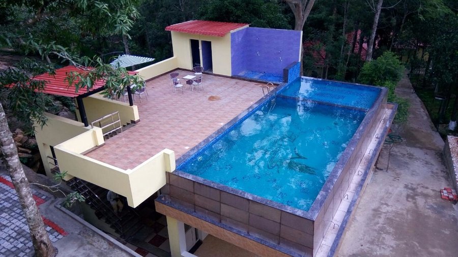 Swimming Pool with Spa and Fitness Center 