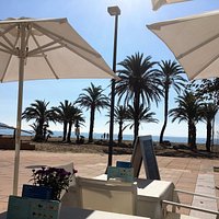 La vue de la terrasse