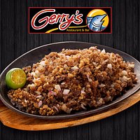 Best Selling Pork Sisig, only at Gerry's!