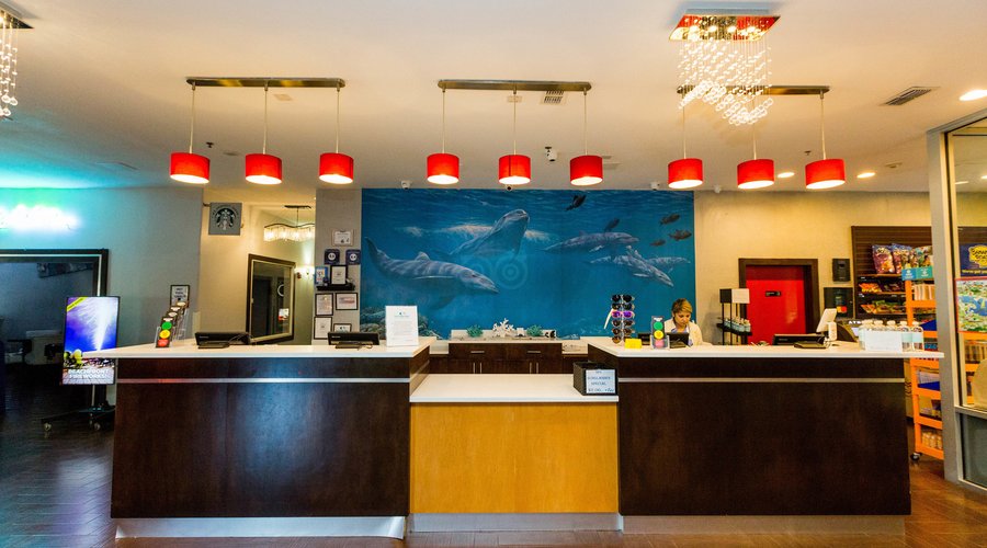 Front Desk at the La Copa Inn Beach Hotel