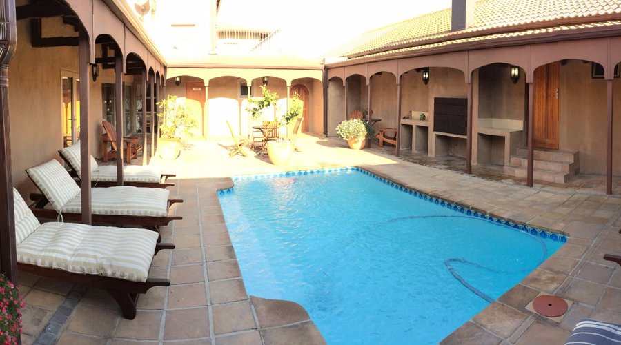 Pool and private courtyard