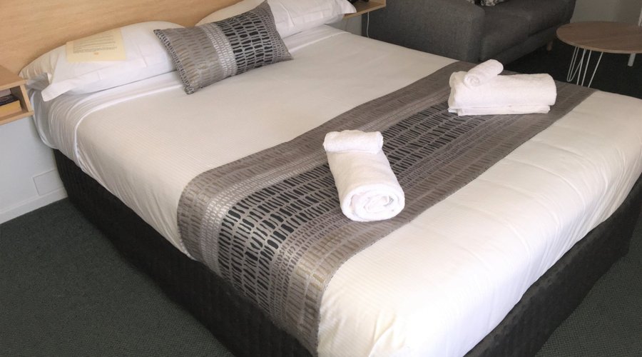 Our Deluxe rooms are larger than most and include microwave coffee making machine fridge etc