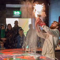 Immerse yourself in Professor Nitrate's Mad Lab!