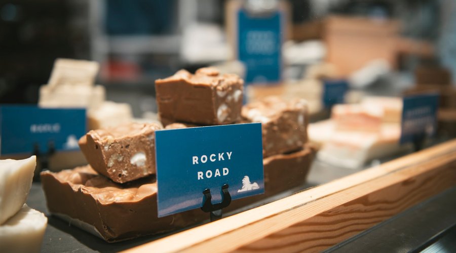 Homemade Fudge at Trading Post Gift Shop