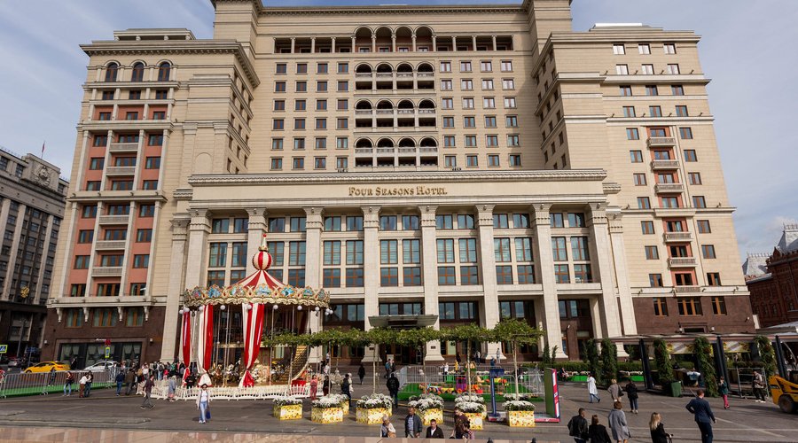 Exterior at the Four Seasons Hotel Moscow
