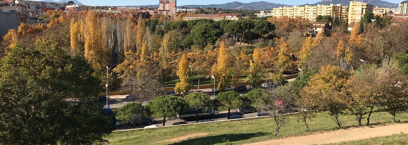 Una tarde en el Parque Central de Sabadell.