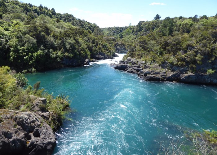 the rapids...