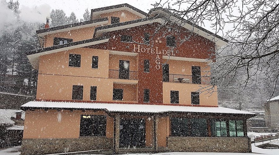 Nevicata Hotel del Lago Ampollino