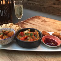 A sample section from our evening tapas menu