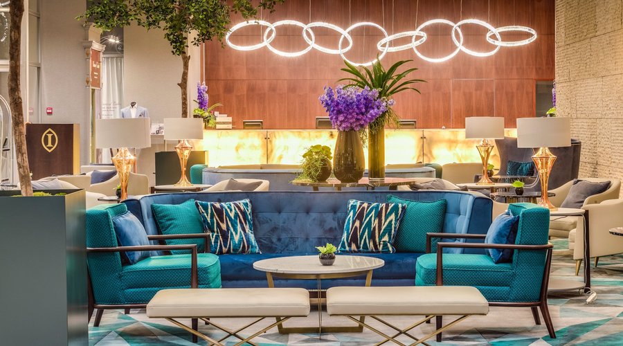 Hotel lobby