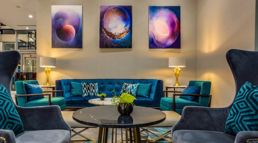 Hotel lobby 