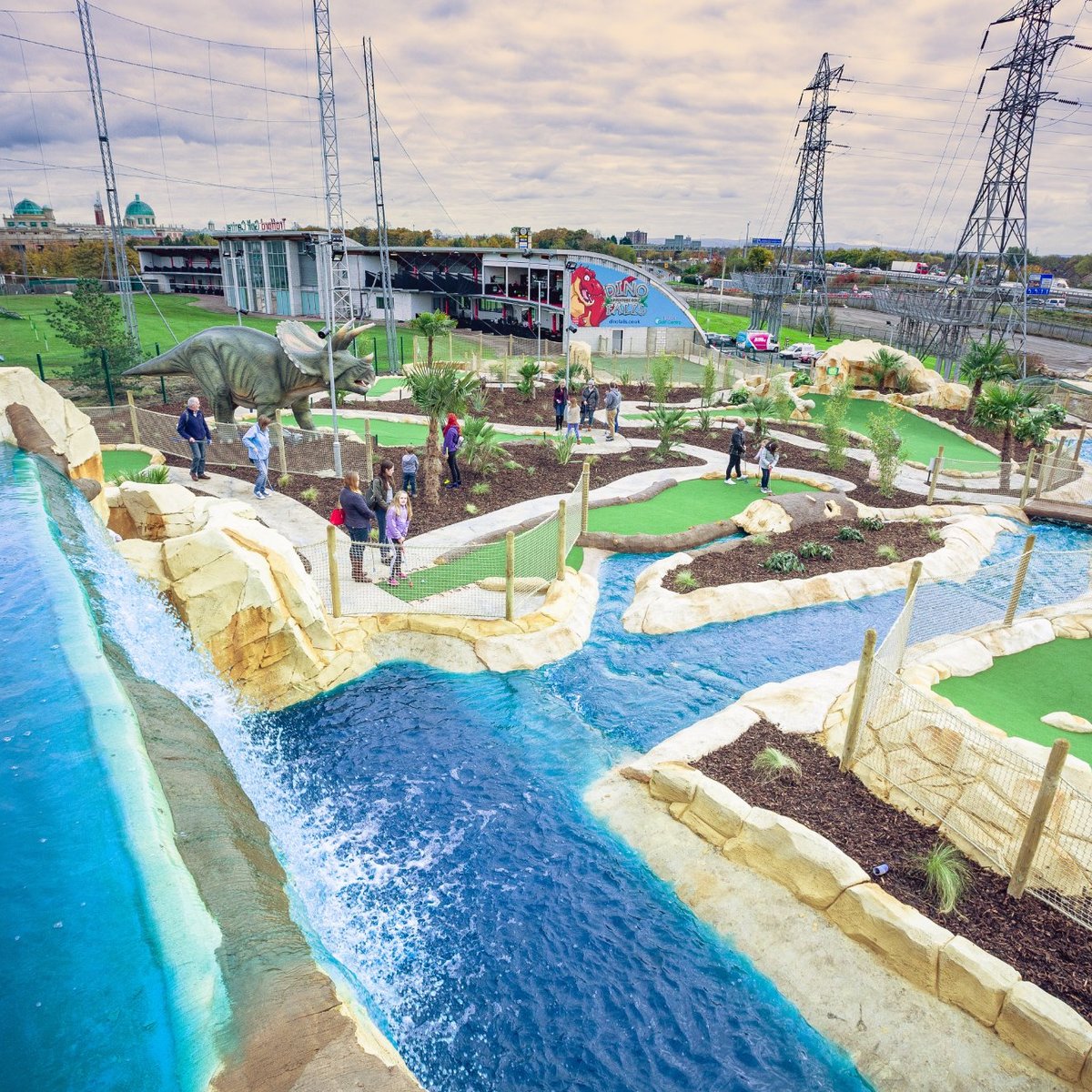 DINO FALLS ADVENTURE GOLF (Trafford Park) - All You Need to Know BEFORE 