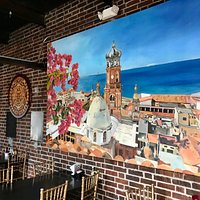 mural on mezzanine