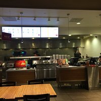 The ordering counter.