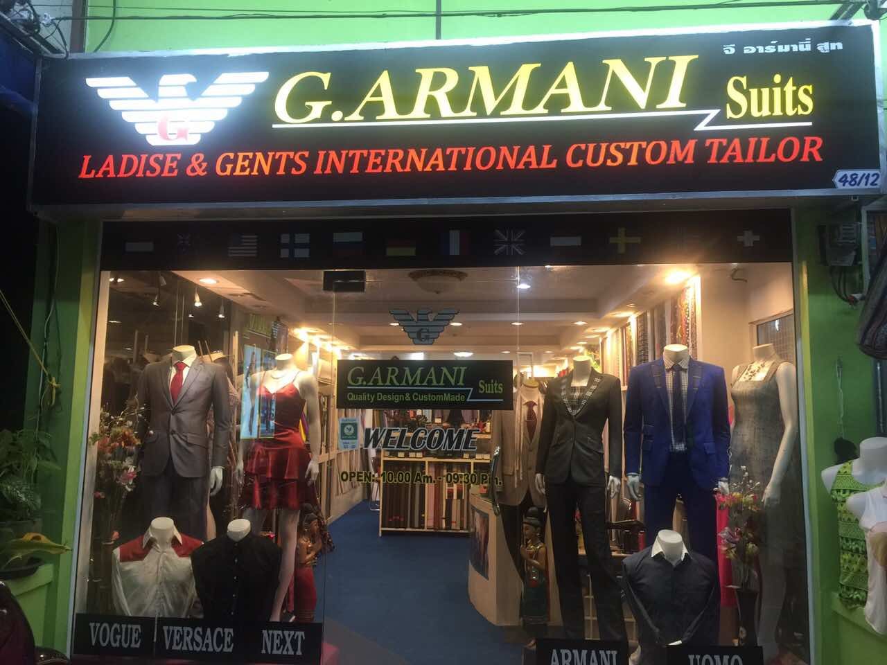 Armani suits outlet outlet