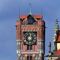 Ratusz staromiejski, widok od strony Wisły