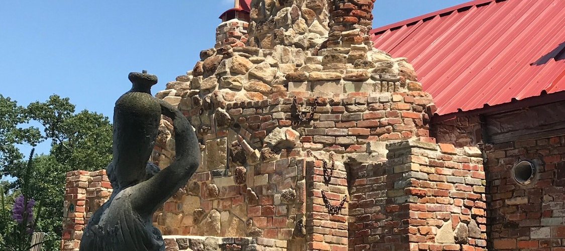 The Grand Ol Fireplace Chimney at The Palace as of September 2017