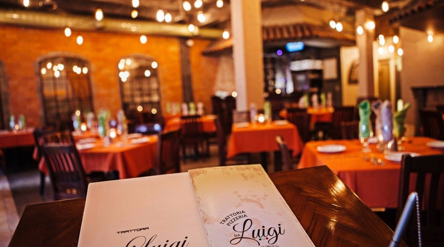 The Interior of Trattoria Da Luigi