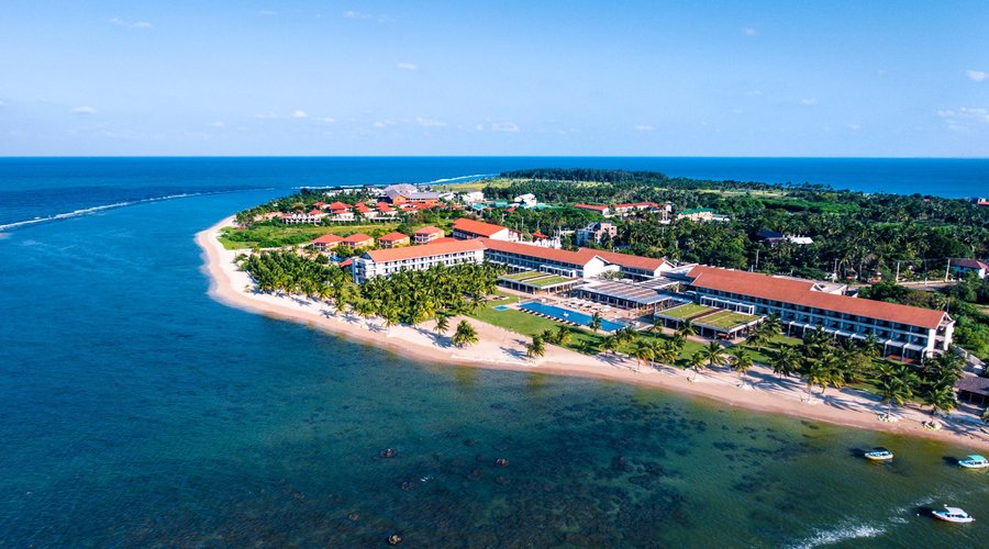 Aerial View of the hotel